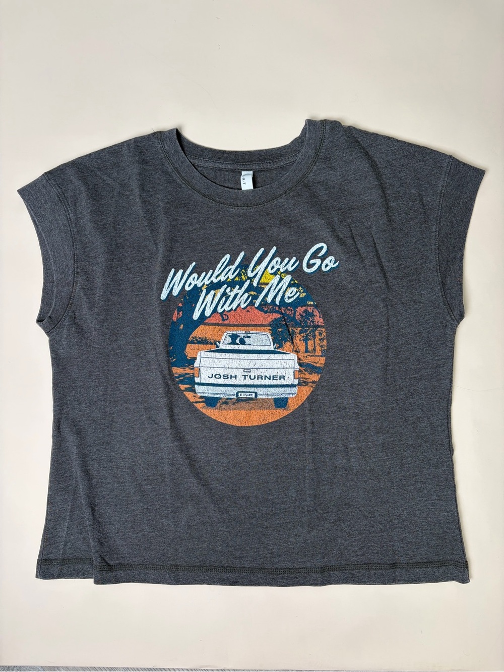 Josh Turner Would You Go With Me Graphic T-Shirt Women’s Large Country Music